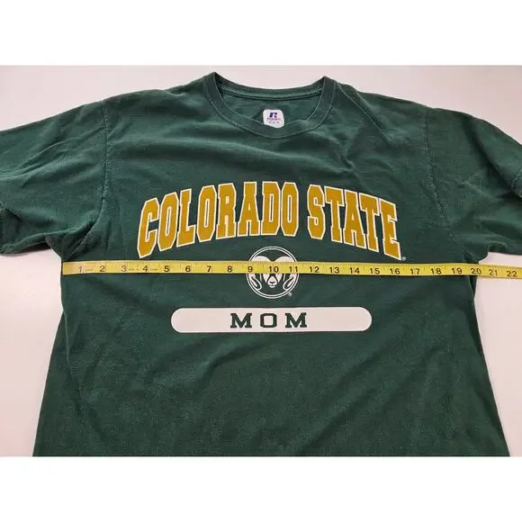 Russell Colorado state mom size medium school pride t shirt womens *FLAW* - Picture 6 of 6